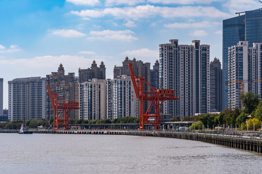 上海徐汇滨江风景