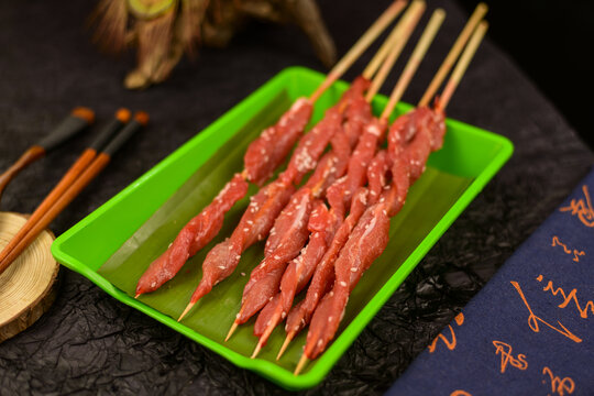 芝麻鸡肉串