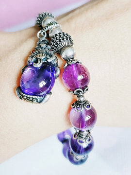 紫水晶手链