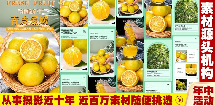 青皮愛媛詳情頁