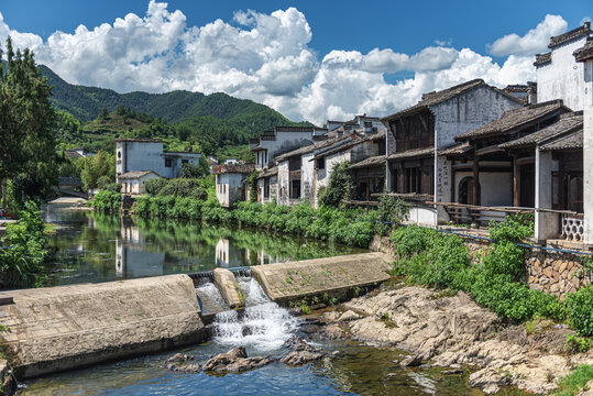 呈坎民居建筑风光