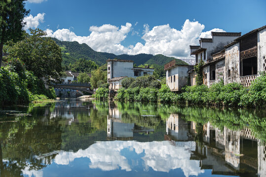 呈坎民居建筑风光