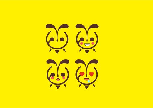 蜜蜂表情包圖標(biāo)