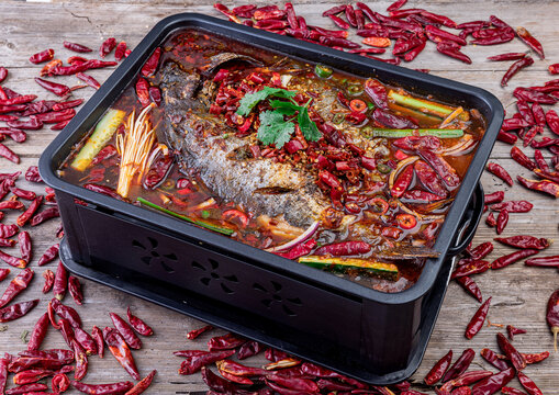 香辣烤魚