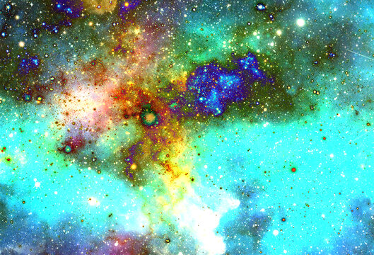炫彩璀璨星空