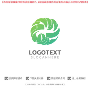 茶叶农业标志logo