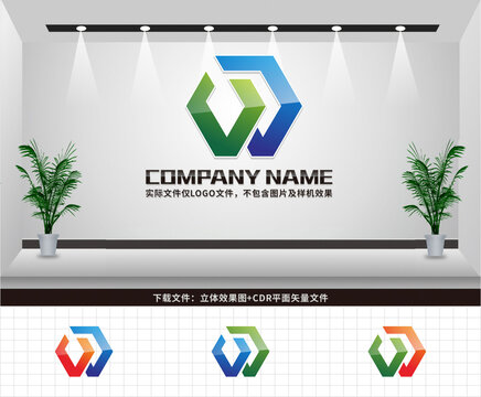 VJ字母LOGO