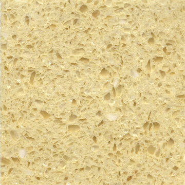 金晶米黄人造石墙砖背景