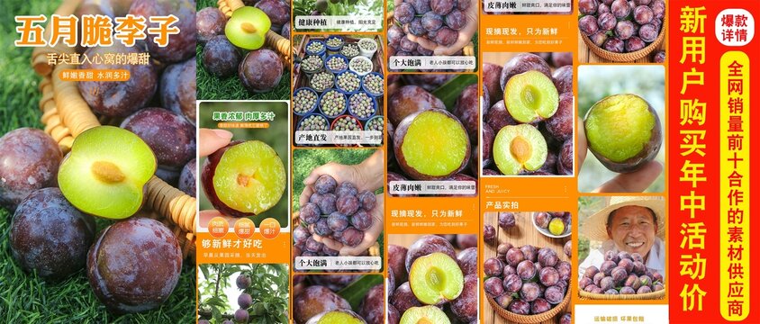 五月脆李詳情頁
