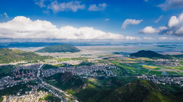 温州雁荡山与乐清湾