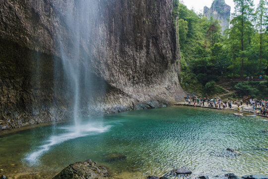 温州雁荡山大龙湫景区