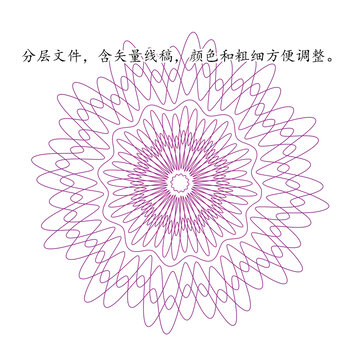 防偽線條