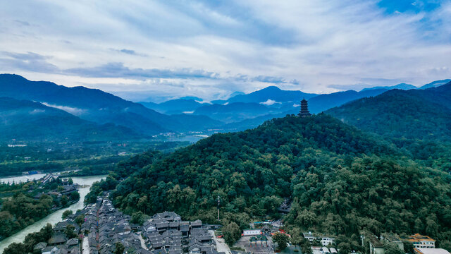 四川都江堰水利工程景区