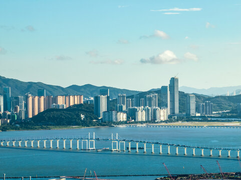 珠海横琴澳门城市地标