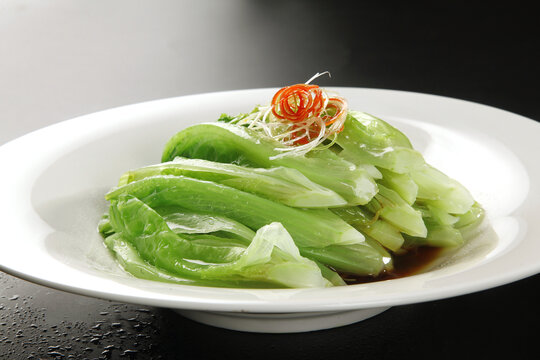 撈汁羅馬生菜心