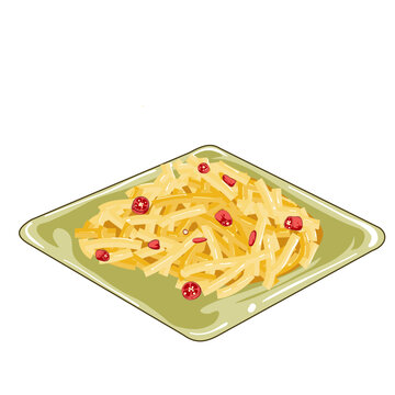 土豆絲炒菜
