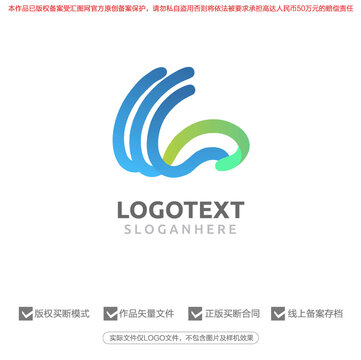 L字母标志商标logo