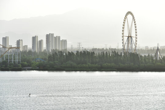 宁夏银川览山公园