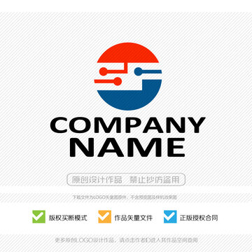 SF字母FS字母LOGO設(shè)計(jì)