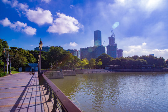 深圳湾风景