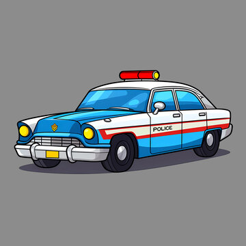 警车