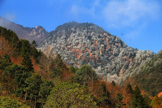 黄山山峦美景