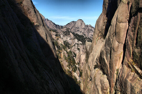 黄山山顶美景