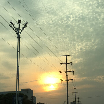 夕阳天空落日