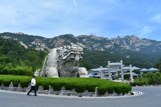 山东青岛崂山风光