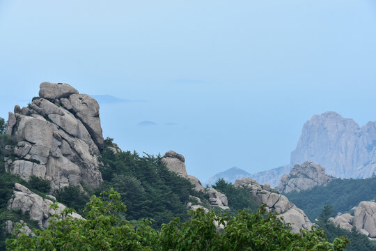 山东青岛崂山风光