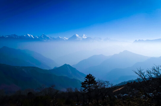 高山云海