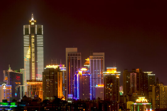 重庆渝中区夜景