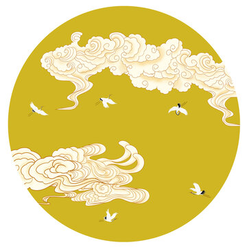 寫(xiě)意祥云圖
