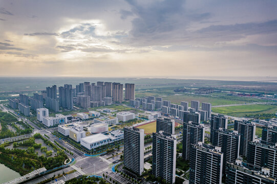 宁波杭州湾新区风光