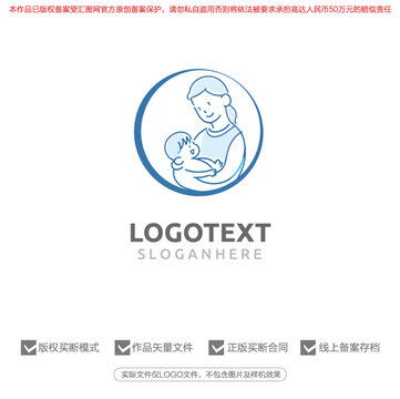 母婴标志logo