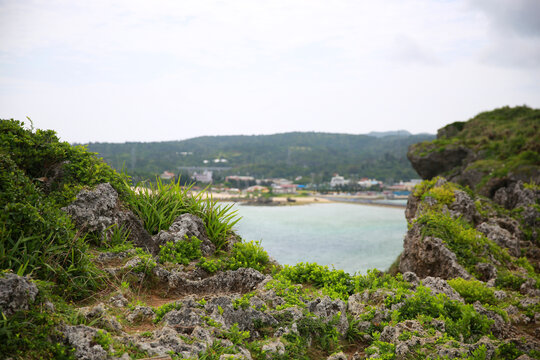 冲绳岛的海岛