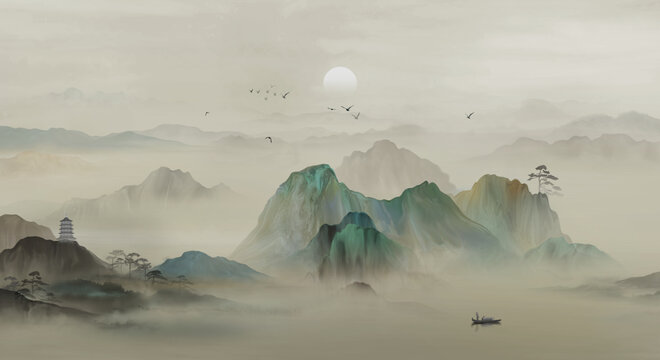 山水畫
