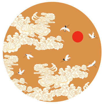 祥云裝飾畫
