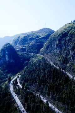 湖南湘西矮寨公路