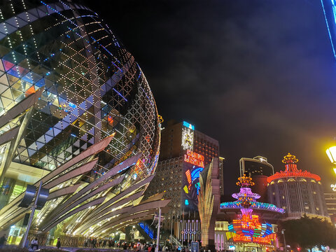 澳门夜景