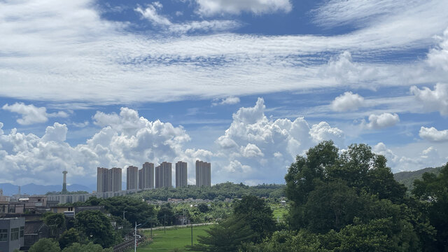 台山市天空云海云彩