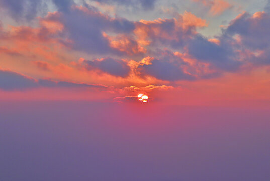 泰山日出幻日