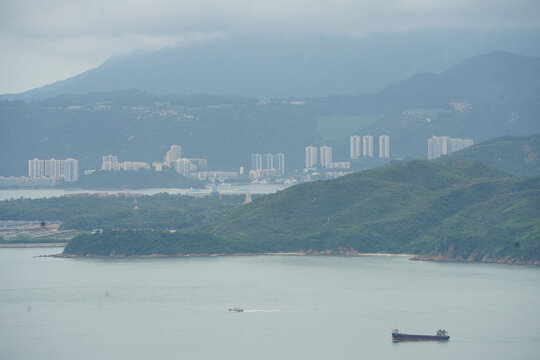 香港郊区的小区