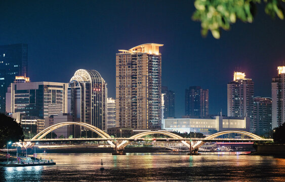 福州解放大桥夜景
