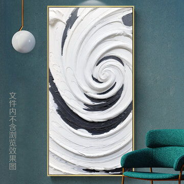 抽象油畫(huà)肌理畫(huà)