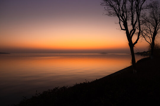 太湖黄昏