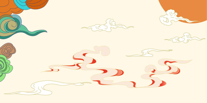 國風(fēng)背景