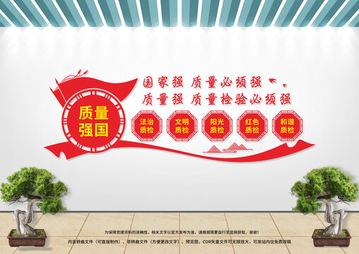 質(zhì)量檢驗(yàn)文化墻
