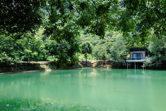 幽静碧湖度假房