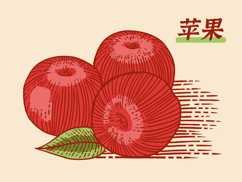 蘋果版畫